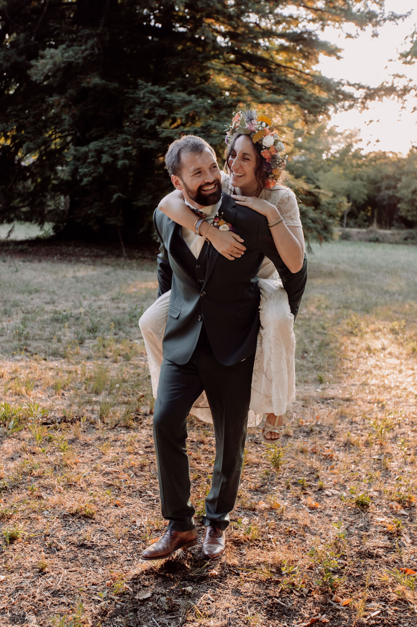 Etre a l'aise photo émotion couple mariage provence