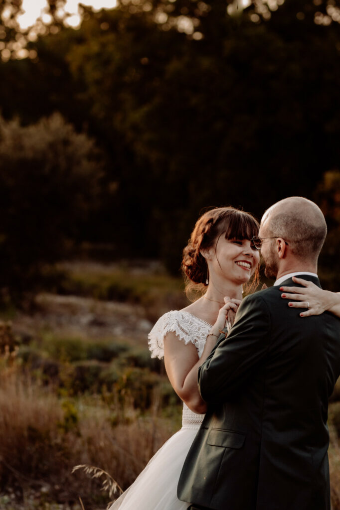 Mariage naturel a Grignan, domaine de Sarson - Clothilde Dufresne